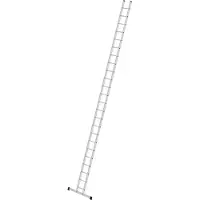 MUNK Günzburger Steigtechnik Sprossen-Anlegeleiter 0,35 m breit mit Standard-Traverse 24 Sprossen - 011424