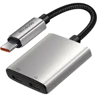 Mcdodo Adapter 2x USB-C Adapter USB Typ C Kabel Zu Samsung Apple Mit DAC