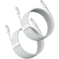 Baseus TZCATLZJ-02, 1,5 m, Lightning, USB C, Männlich, Männlich, Weiß