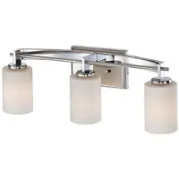 QUOIZEL Elstead Taylor LED Wandleuchte G9 3-fach Poliertes Chrom IP44