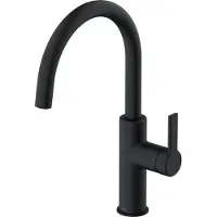 Lenz Küchenarmatur »ANELA«, 3/8", Messing, schwarz-matt