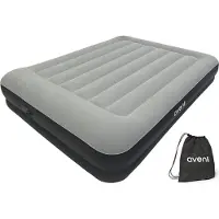 Avenli Luftmatratze selbstaufblasend 2 Personen 203x152x36cm mit Elektropumpe Queen-Size