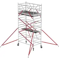 Altrex RS Tower 55 ohne Safe-Quick 5,8m Arbeitshöhe Holz-Plattform 1,85m