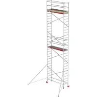 Altrex Fahrgerüst RS Tower 41 PLUS Aluminium ohne Safe-Quick mit Holz-Plattform 10,20m AH breit 0,90x1,85m