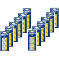 Varta 12x 30 Batterien Typ AA MaxiPack 360 Alkali Mignon Batterie langlebig