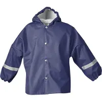 Elka Pieterman Kinder-Regenjacke mit Reflexstreifen mit Kapuze 20000 mm Marine für 8 Jahre