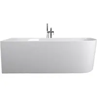 Sanotechnik Badewanne "FARO" Höhe 60 cm Überlauf 170x75x60 cm