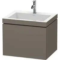 Duravit Waschtischunterschrank c-bonded L-Cube 60 x48cm, 1 HL, f G m, 1 Ausz., wandhängend