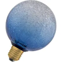 Osram DECOR LED LAMP IN CRACKED GLASS in flach-Form, LED-Lampe, Matt, 3,5 W, 300 lm, 2700 K, CRI 80