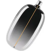 Osram Vintage 1906 Big Elipse Oval ist eine dimmbare LED-Lampe mit Filament in Ellipsenform. Sie bietet 4.8 W für 100 lm, E27 Fassung, Smoke Design, 145 mm Durchmesser, Farbwiedergabe CRI 80, 1800 K.