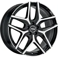 MSW Alufelge 40 8X19 5X120 Et 48 Gloss Black Full Polished