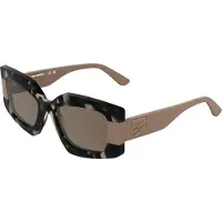 Karl Lagerfeld KL6206S Black tortoise/nude 54/18/140 Damen Sonnenbrillen