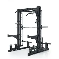 ATLETICA R7 Nemesis | 95 kg Stack Weight Version | 203 cm Höhe | Squat Rack mit Multipresse und 95kg Latzug sowie Deadlift Station