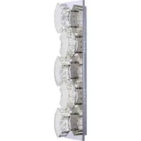 Globo Lighting Globo Silurus Wandleuchte Chrom, 1xLED; 49220-15W
