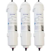 Allspares Wasserfilter (3 St.) für Kühlschrank geeignet für Samsung DA29-10105J