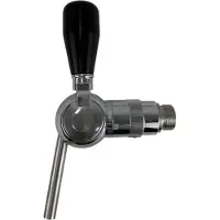 BieTal Waldau Kugel Zapfhahn Schankhahn Kompensator Chrom 5/8 Zoll 13mm Stutzen