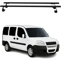 Omtec 2520910B-2 Dachreling Dachträger Stahl für FIAT Doblo Cargo (223) Doblo Kombi (119, 223)