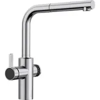 BLANCO Evol-S Volume PVD Steel (Edelstahl-Finish) 525213 Hochdruckarmatur