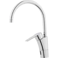 Mora Armatur MORA CERA duo Spültisch Hybrid m. Hygienespülung Batterieb. m. Sensor Chrom