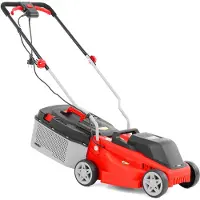 HECHT 1333 Rasenmäher Elektro | 32 cm Schnittbreite | 1300 W | 28 Liter Fangkorb | 8,5 kg
