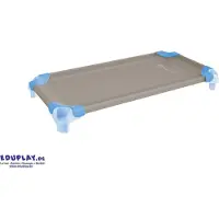 Eduplay Kinderliege stapelbar 130 cm multicolor - leichtes Kinderbett