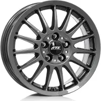 ATS Felge StreetRallye 7.5Jx18 ET 38 4x108 Grau SY75838A37-6 kompatibel mit FORD B-MAX EcoSport Fiesta Fusion