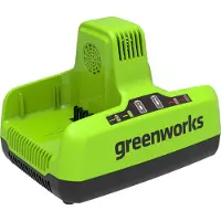 Greenworks Doppel-Schnellladegerät 60V - 6,0Ah - G60x2UC6