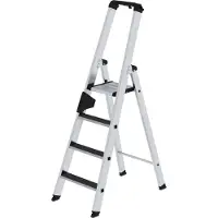 MUNK Günzburger Steigtechnik MUNK Stehleiter mit clip-step R13 4 Stufen