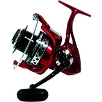 Iridium Beachcaster Pro 3 Surfcasting-rolle Rot,Schwarz 6500 Rot,Schwarz 6500