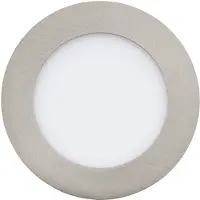 Eglo 64603 FUEVA 1 PRO LED Leuchtspot 5,5W Ø120mm Nickel-Matt Weiss Warmweiss
