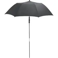 FARE Strand-Sonnenschirm Travelmate Camper Lichtschutzfaktor UPF 50+ Koffertauglich Regenfest Fiberglas 725g, Farbe:Grau