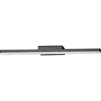 Nova Luce NYX LED Wandleuchte Grau 12W IP44 Warmweiss 45x9,5x3cm 9136172