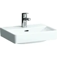Laufen PRO S Handwaschbecken, 1 Hahnloch, ohne Überlauf, 450x340mm, H8159610001561, Farbe: Weiß
