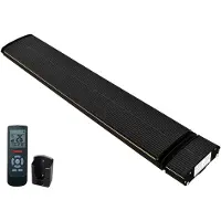 Quality Heating Infrarot-Terrassenstrahler schwarz Heizstrahler einstellbar mit 1800 - 2400Watt - 1800 Watt
