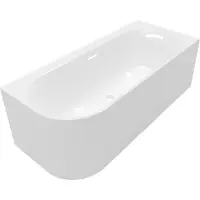 Villeroy & Boch Loop & Friends Oval Duo Vorwand-Badewanne, 170 x 75 cm für Eckeinbau rechts