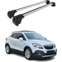 Omtec 5217916 Dachreling Dachträger Aluminium 75 kg Max für OPEL Mokka / Mokka X (J13)