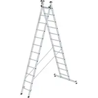 MUNK Günzburger Steigtechnik MUNK Mehrzweckleiter 2-teilig 2x12 Sprossen