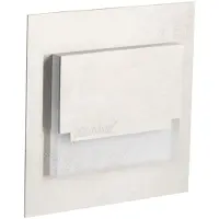 Kanlux S.A. Sabik Mini CW LED Wandeinbauleuchte silber
