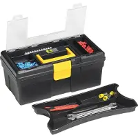 Allit Werkzeugkoffer McPlus Promo 12.5 PP schwarz / gelb unbestückt