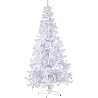 Best Season Weihnachtsbaum "Canadian" mit Kunststofffuss ca. 210 x 115 cm, Farbe: weiss, outdoor, 607-30