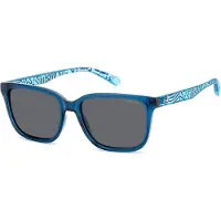 Polaroid Kids Polaroid Kinder PLD 8063/S Blue azure 49/14/130 JUNIOR Sonnenbrillen