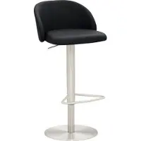 Mayer Barstuhl Sitzmöbel 1216 48 x 49 x 77 cm Stahl chrom matt/anthrazit
