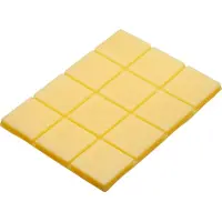 Kitchencraft Natural Elements 12-er Pack vegane Wachsblöcke, für Wachsfolie, 12 biologische Tafeln aus Soja, ohne Bienenwachs