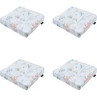 Madison - Sitzkissen Donna azurblau Canvas Eco+ - ca. 40x40 cm - 4er-Set