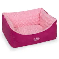 Nobby Komfort Bett Eckig "Arusha" pink L x B x H: 60 x 48 x 19 cm