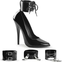 Devious DOMINA-434 Damen Pumps von , Schwarz EU 46, US 16