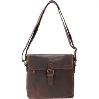 Greenland Nature Nature Montana Umhängetasche Leder 26 cm