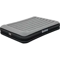 Bestway TriTech Luftbett Vento mit integrierter Elektropumpe Double XL/Lo 203 x 152 x 36 cm