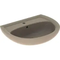 Geberit Waschtisch RENOVA m HL mit Überlauf 650x510mm bahamabeige