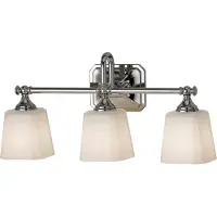 Elstead Lighting Elstead Concord LED Wandleuchte G9 3-fach Poliertes Chrom IP44
